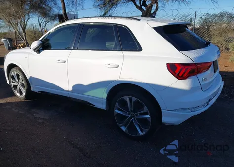 2022 Audi Q3 Premium Plus 45 Tfsi S Line Quattro Tiptronic z USA, uszkodzony, nr VIN WA1EECF35N1130121